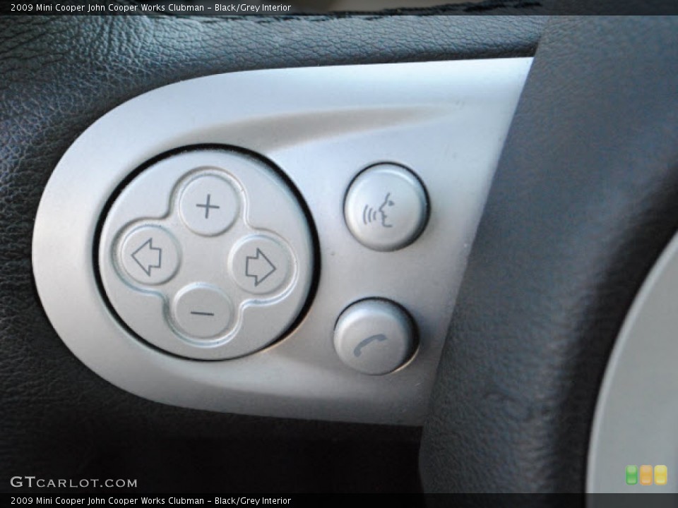 Black/Grey Interior Controls for the 2009 Mini Cooper John Cooper Works Clubman #53505169