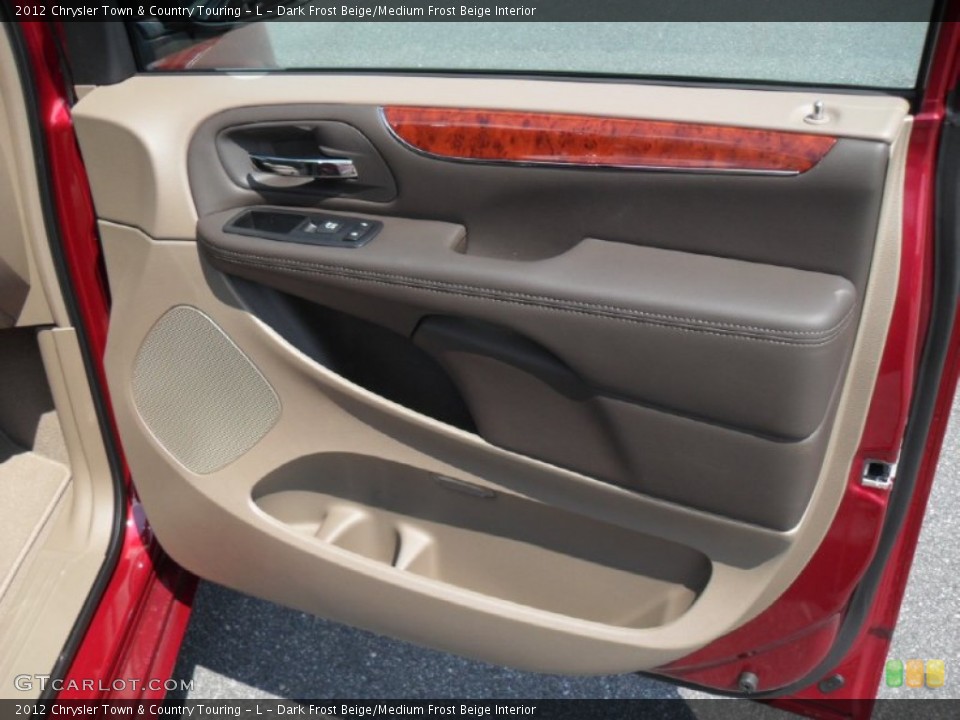 Dark Frost Beige/Medium Frost Beige Interior Door Panel for the 2012 Chrysler Town & Country Touring - L #53505178