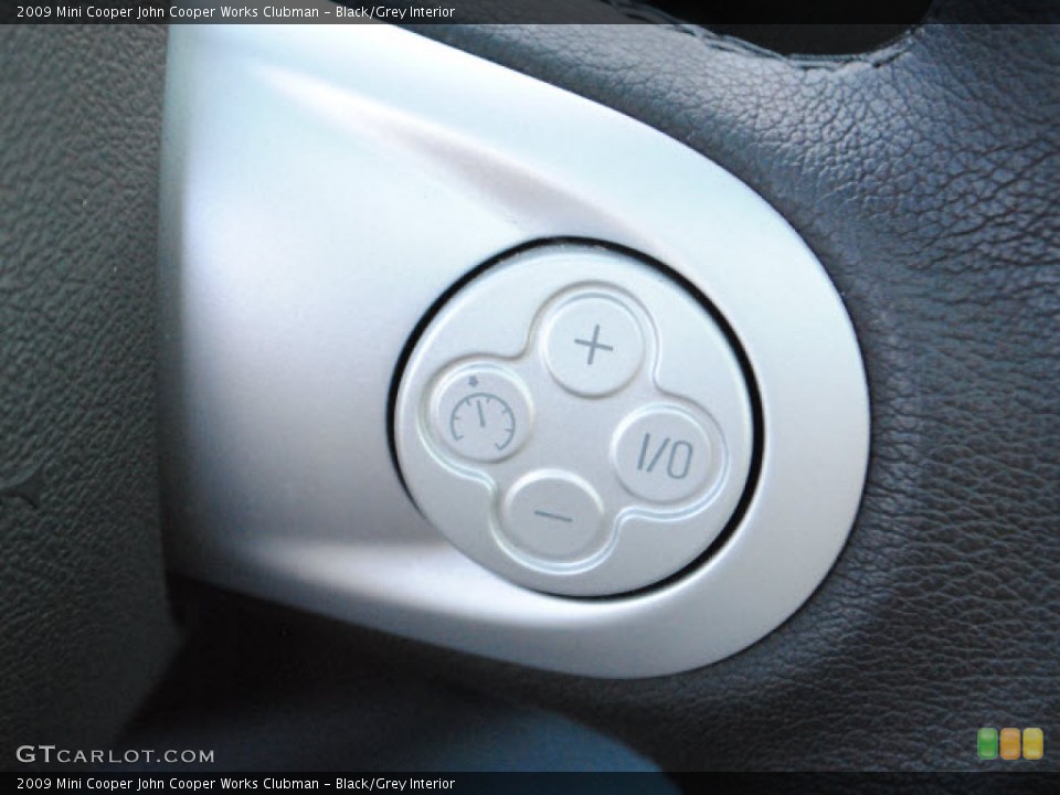 Black/Grey Interior Controls for the 2009 Mini Cooper John Cooper Works Clubman #53505182