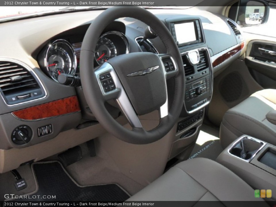 Dark Frost Beige/Medium Frost Beige Interior Prime Interior for the 2012 Chrysler Town & Country Touring - L #53505252