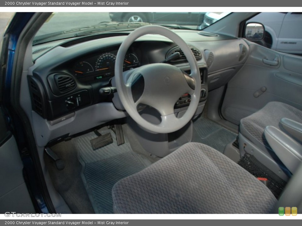 Mist Gray Interior Prime Interior for the 2000 Chrysler Voyager  #53506849