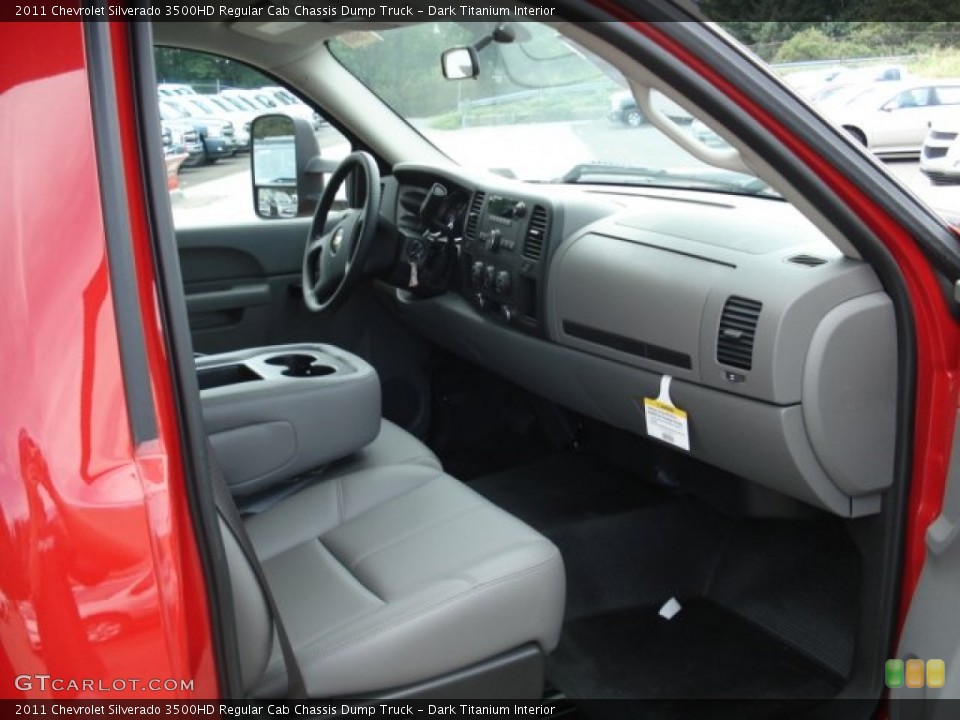 Dark Titanium Interior Photo for the 2011 Chevrolet Silverado 3500HD Regular Cab Chassis Dump Truck #53509387