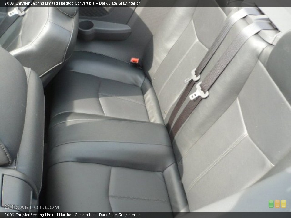 Dark Slate Gray Interior Photo for the 2009 Chrysler Sebring Limited Hardtop Convertible #53509972