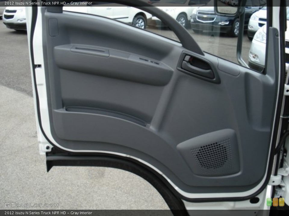 Gray Interior Door Panel for the 2012 Isuzu N Series Truck NPR HD #53511910