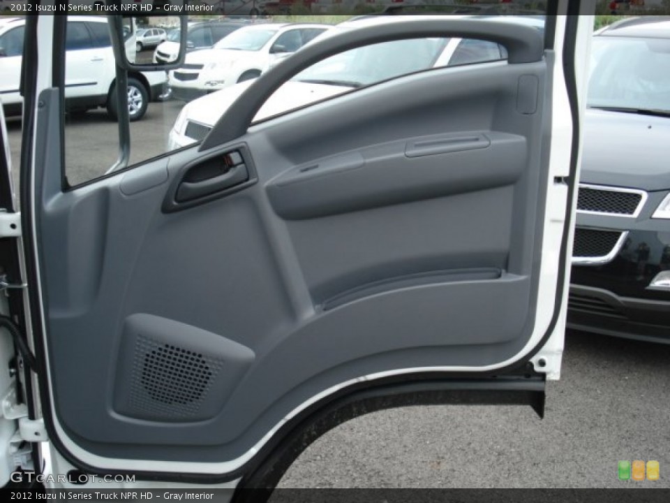 Gray Interior Door Panel for the 2012 Isuzu N Series Truck NPR HD #53511970