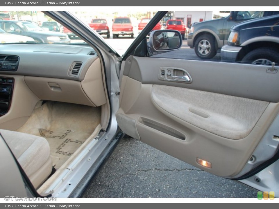 Ivory Interior Door Panel for the 1997 Honda Accord SE Sedan #53512195