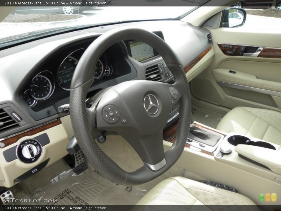 Almond Beige Interior Photo for the 2010 Mercedes-Benz E 550 Coupe #53515384
