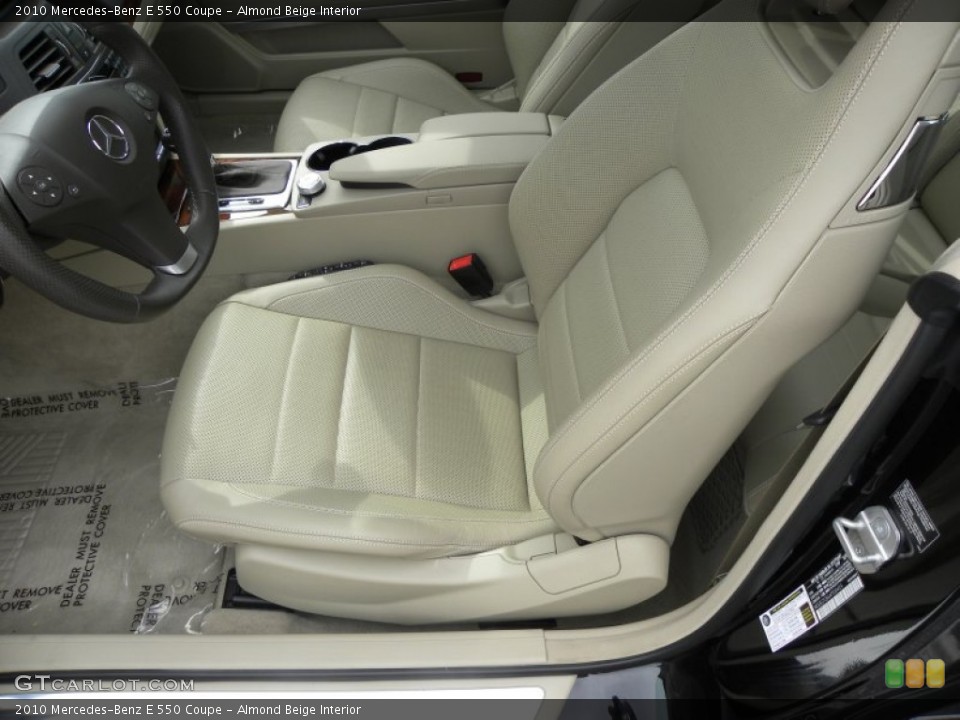 Almond Beige Interior Photo for the 2010 Mercedes-Benz E 550 Coupe #53515415