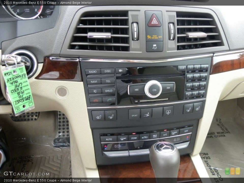 Almond Beige Interior Controls for the 2010 Mercedes-Benz E 550 Coupe #53515627