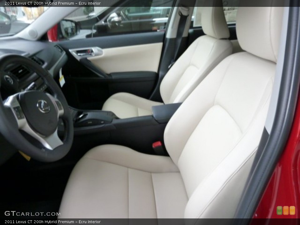 Ecru Interior Photo for the 2011 Lexus CT 200h Hybrid Premium #53519578