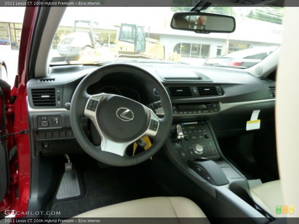 Ecru Interior Photo for the 2011 Lexus CT 200h Hybrid Premium #53519608