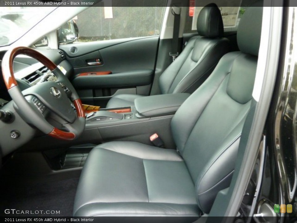 Black Interior Photo for the 2011 Lexus RX 450h AWD Hybrid #53520746