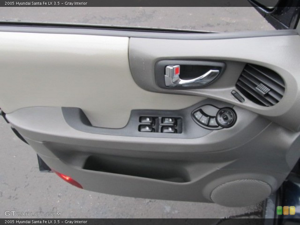 Gray Interior Door Panel for the 2005 Hyundai Santa Fe LX 3.5 #53521114