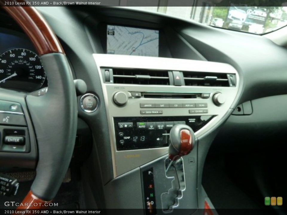 Black/Brown Walnut Interior Controls for the 2010 Lexus RX 350 AWD #53521396
