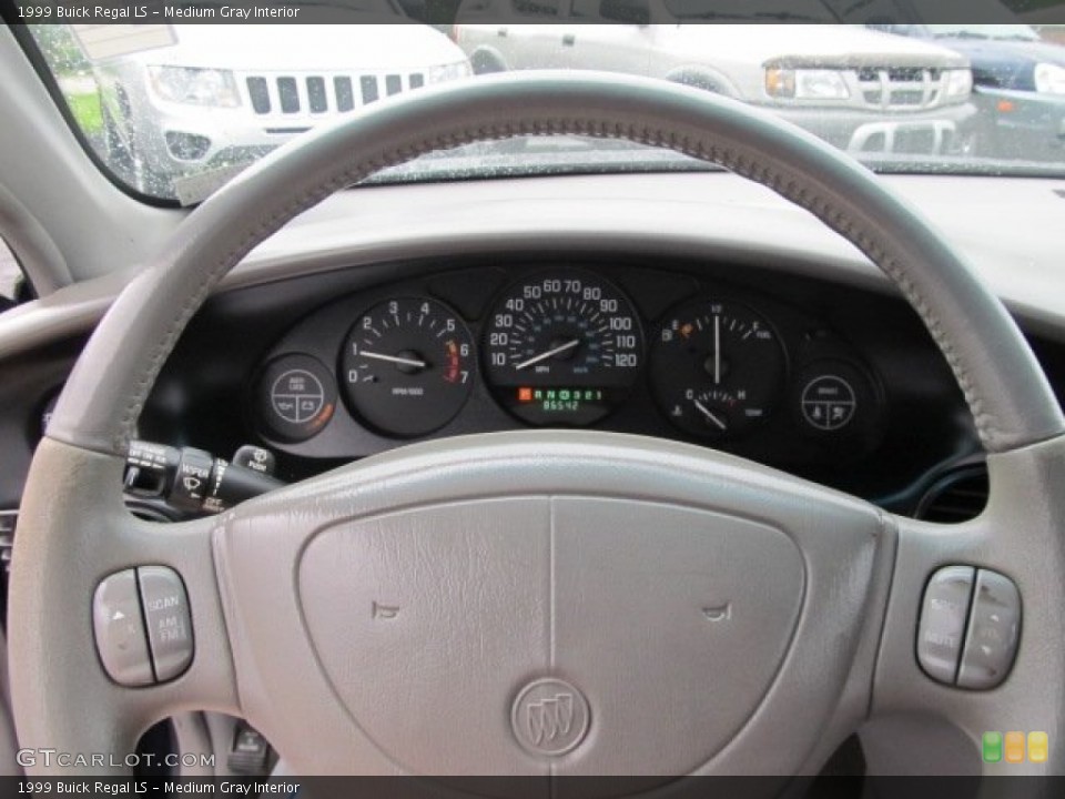 Medium Gray Interior Steering Wheel for the 1999 Buick Regal LS #53521422