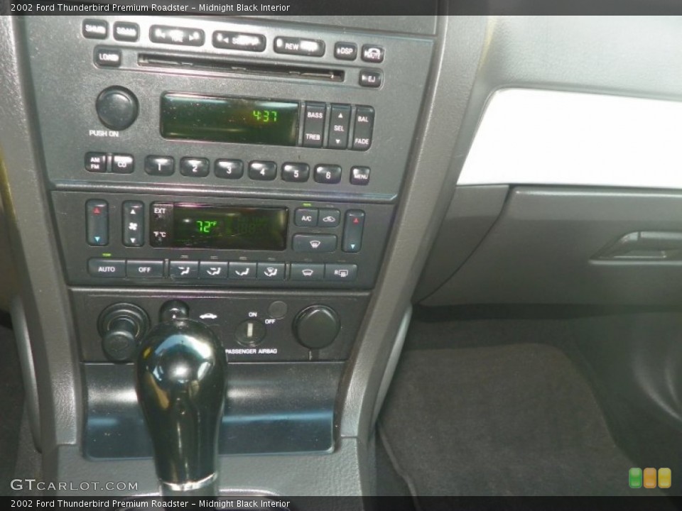 Midnight Black Interior Gauges for the 2002 Ford Thunderbird Premium Roadster #53521633