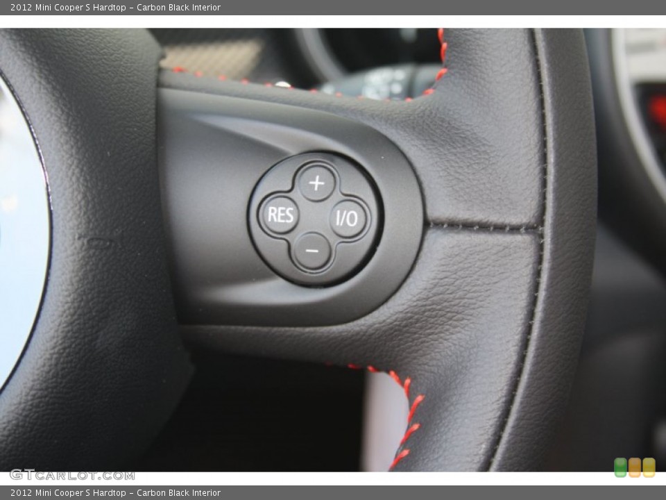 Carbon Black Interior Controls for the 2012 Mini Cooper S Hardtop #53521747