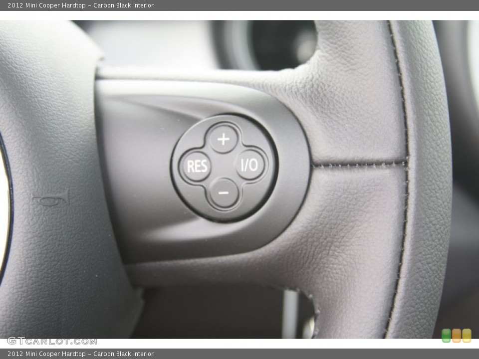 Carbon Black Interior Controls for the 2012 Mini Cooper Hardtop #53523041