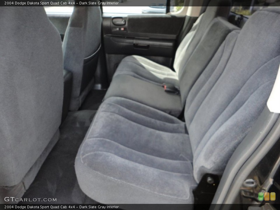 Dark Slate Gray Interior Photo for the 2004 Dodge Dakota Sport Quad Cab 4x4 #53523056