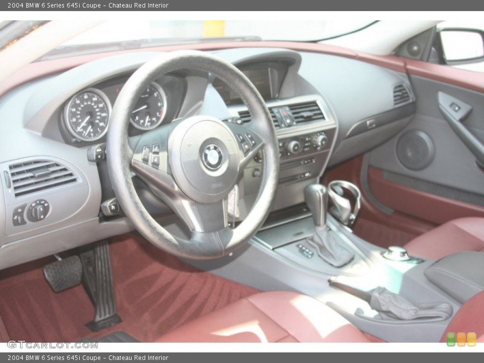 Chateau Red Interior Prime Interior for the 2004 BMW 6 Series 645i Coupe #53523167