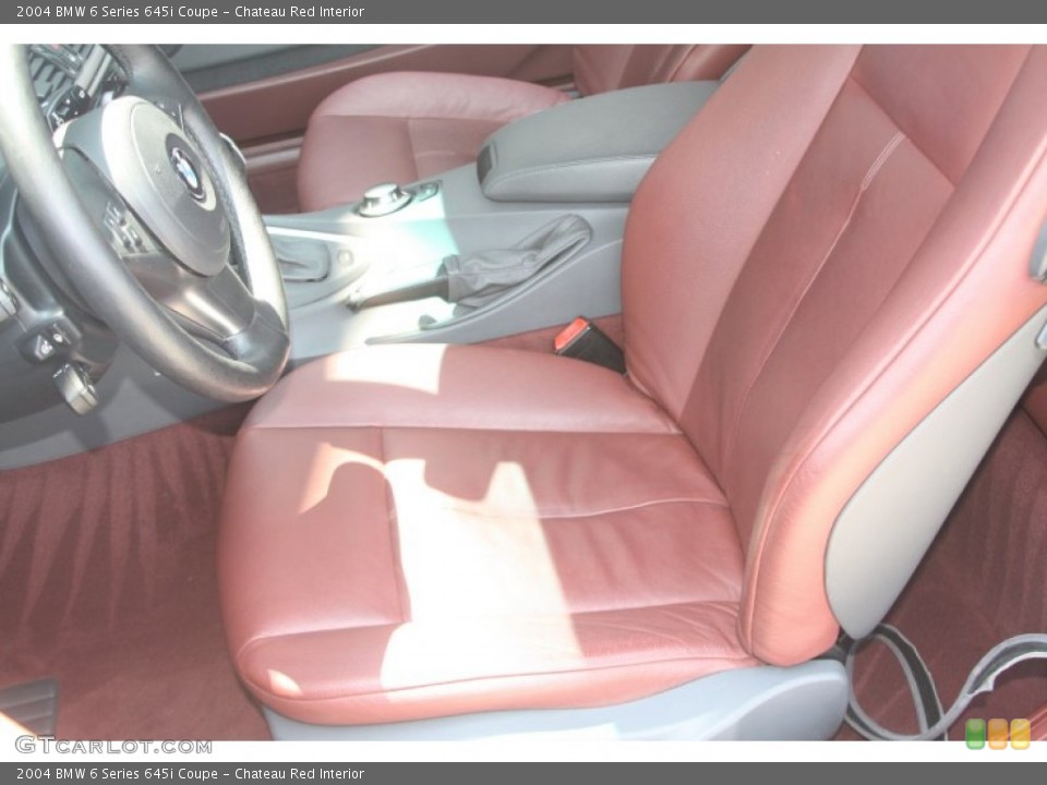 Chateau Red Interior Photo for the 2004 BMW 6 Series 645i Coupe #53523182