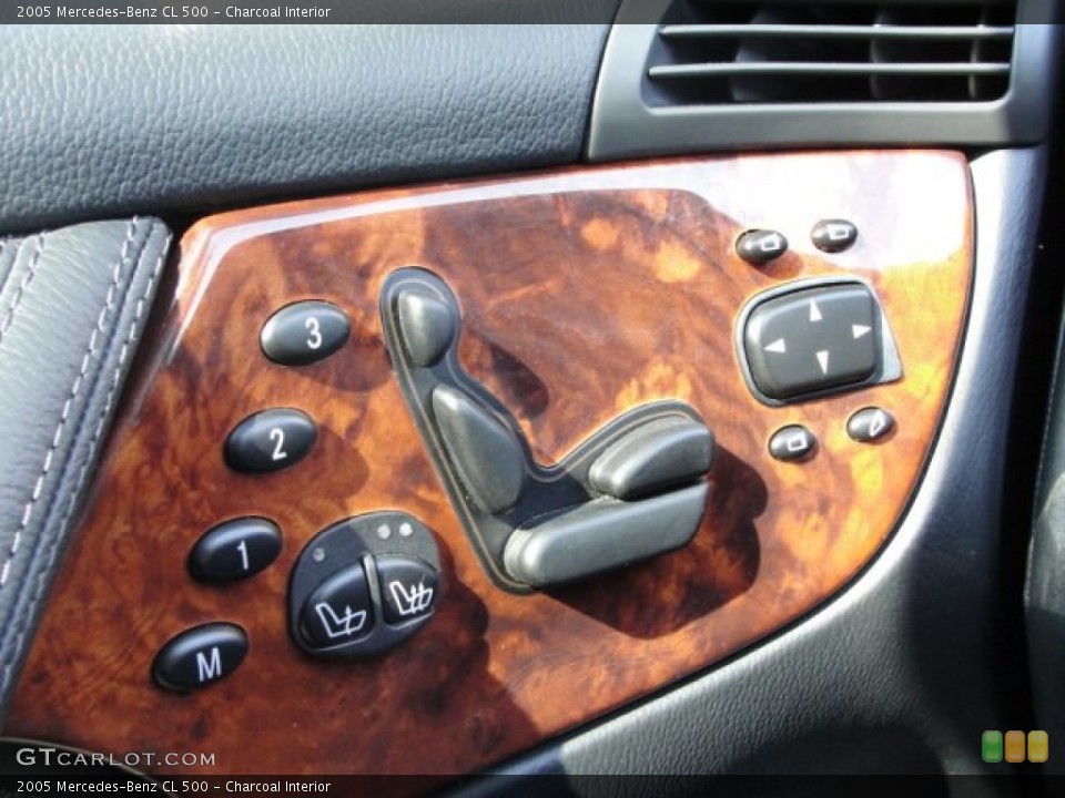 Charcoal Interior Controls for the 2005 Mercedes-Benz CL 500 #53529717