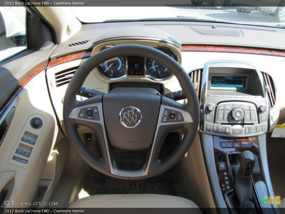 Cashmere Interior Steering Wheel for the 2012 Buick LaCrosse FWD #53530351