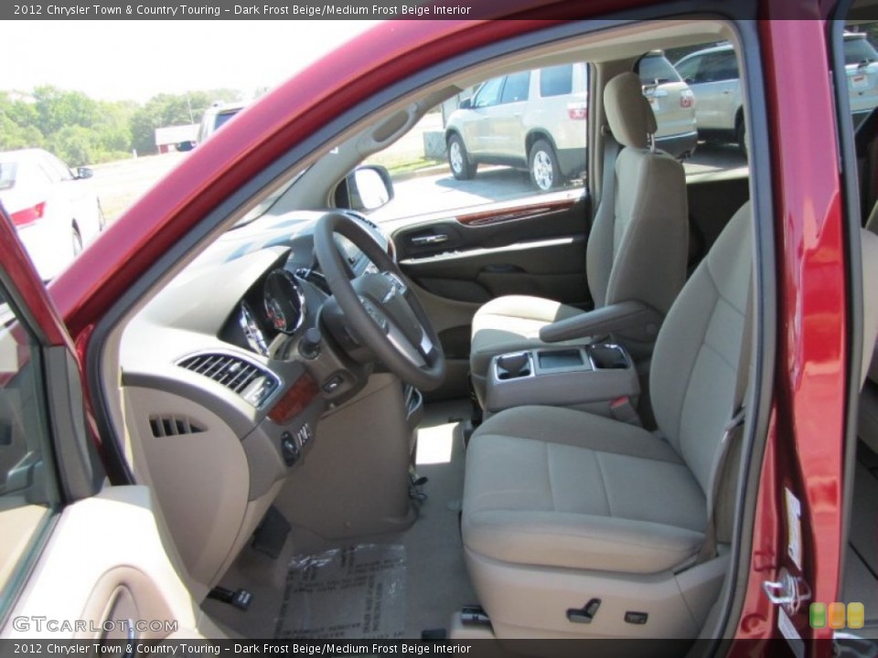 Dark Frost Beige/Medium Frost Beige Interior Photo for the 2012 Chrysler Town & Country Touring #53530566