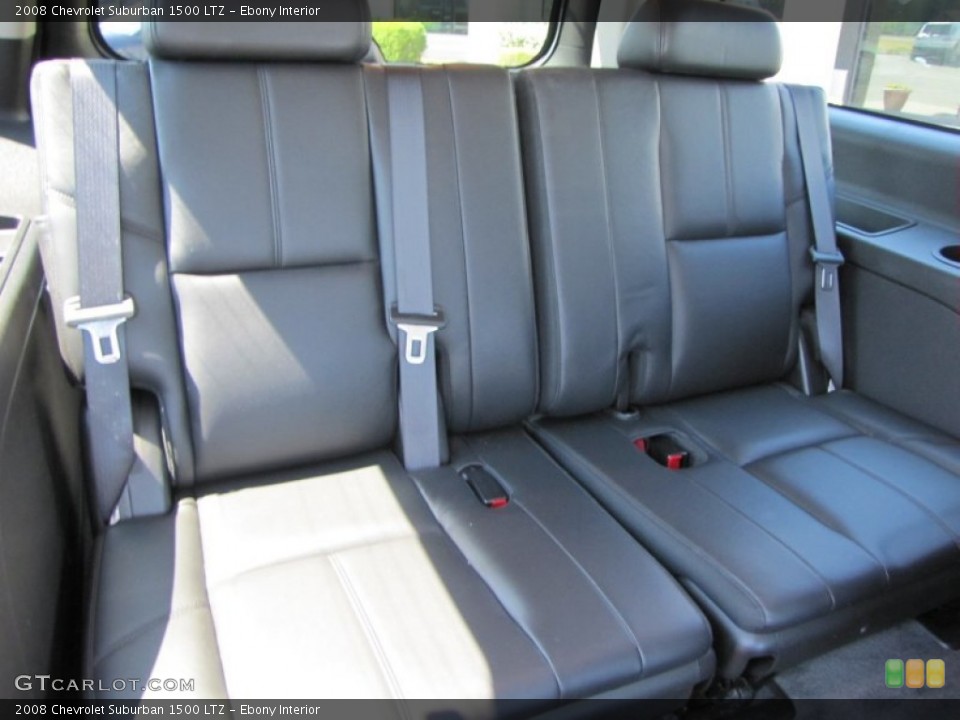 Ebony Interior Photo for the 2008 Chevrolet Suburban 1500 LTZ #53531862