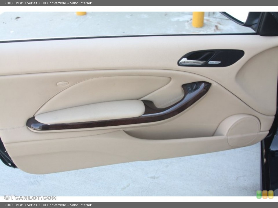 Sand Interior Door Panel for the 2003 BMW 3 Series 330i Convertible #53532232