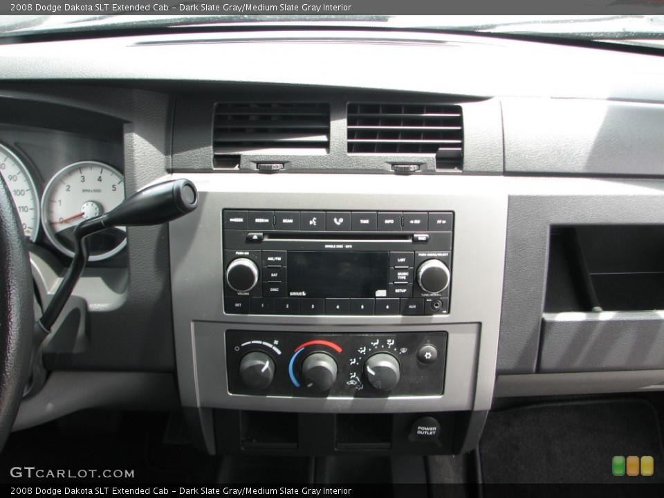 Dark Slate Gray/Medium Slate Gray Interior Audio System for the 2008 Dodge Dakota SLT Extended Cab #53533673