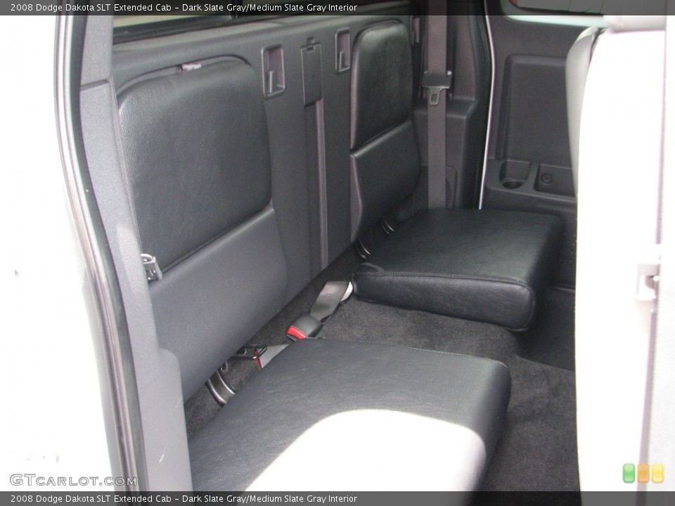 Dark Slate Gray/Medium Slate Gray Interior Photo for the 2008 Dodge Dakota SLT Extended Cab #53533701