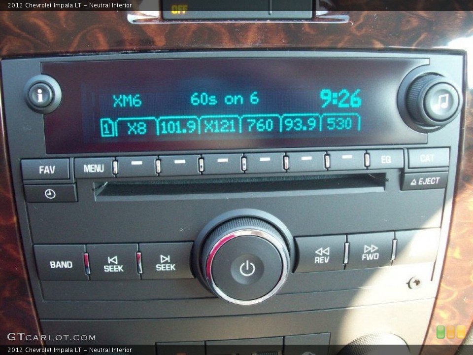 Neutral Interior Audio System for the 2012 Chevrolet Impala LT #53534167