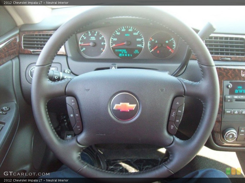 Neutral Interior Steering Wheel for the 2012 Chevrolet Impala LT #53534375