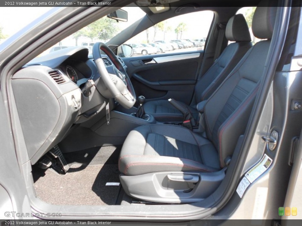 Titan Black Interior Photo for the 2012 Volkswagen Jetta GLI Autobahn #53534884