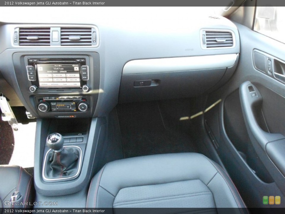 Titan Black Interior Dashboard for the 2012 Volkswagen Jetta GLI Autobahn #53534936