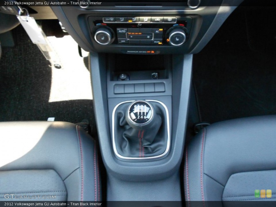Titan Black Interior Transmission for the 2012 Volkswagen Jetta GLI Autobahn #53534981
