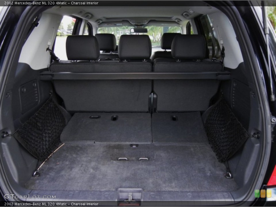Charcoal Interior Trunk for the 2002 Mercedes-Benz ML 320 4Matic #53535269
