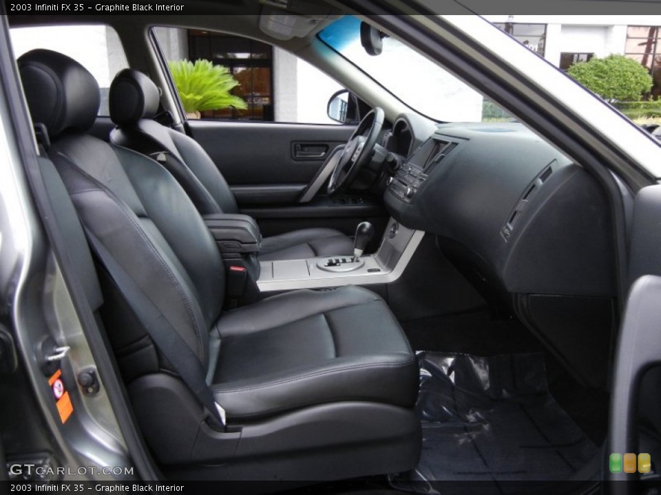 Graphite Black Interior Photo for the 2003 Infiniti FX 35 #53535560