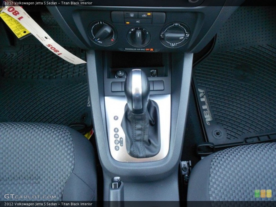 Titan Black Interior Transmission for the 2012 Volkswagen Jetta S Sedan #53536617