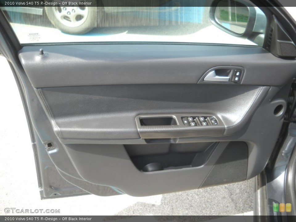 Off Black Interior Door Panel for the 2010 Volvo S40 T5 R-Design #53538763