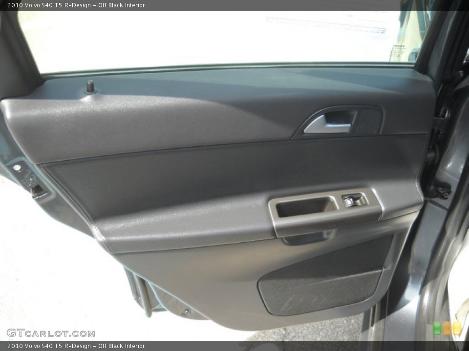 Off Black Interior Door Panel for the 2010 Volvo S40 T5 R-Design #53538831