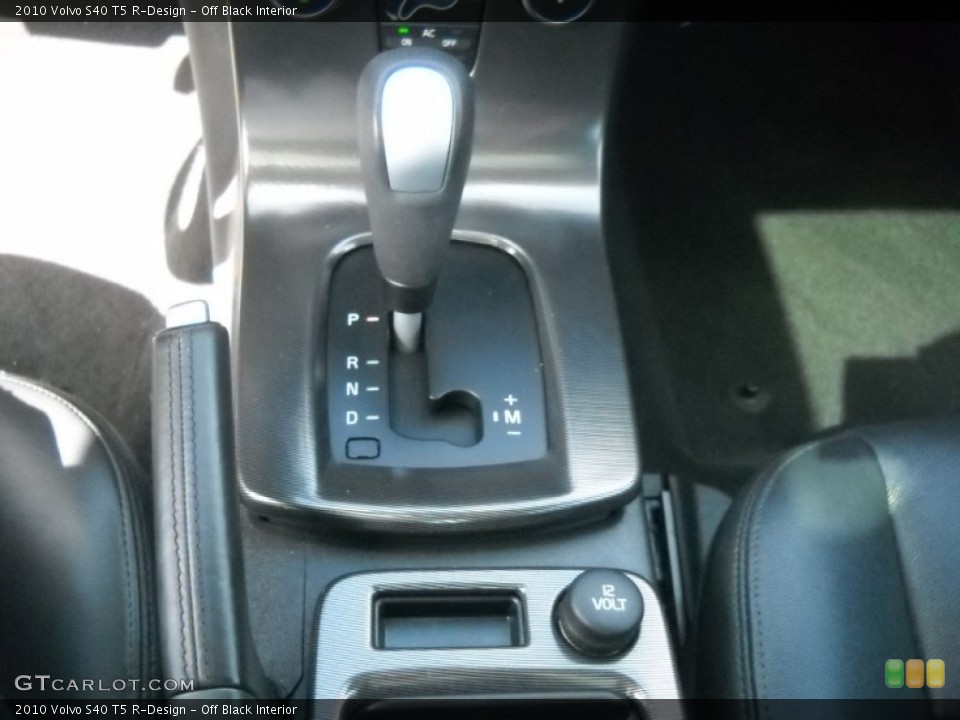 Off Black Interior Transmission for the 2010 Volvo S40 T5 R-Design #53538919