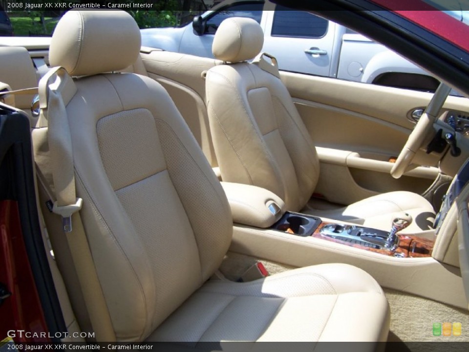 Caramel Interior Photo for the 2008 Jaguar XK XKR Convertible #53539423