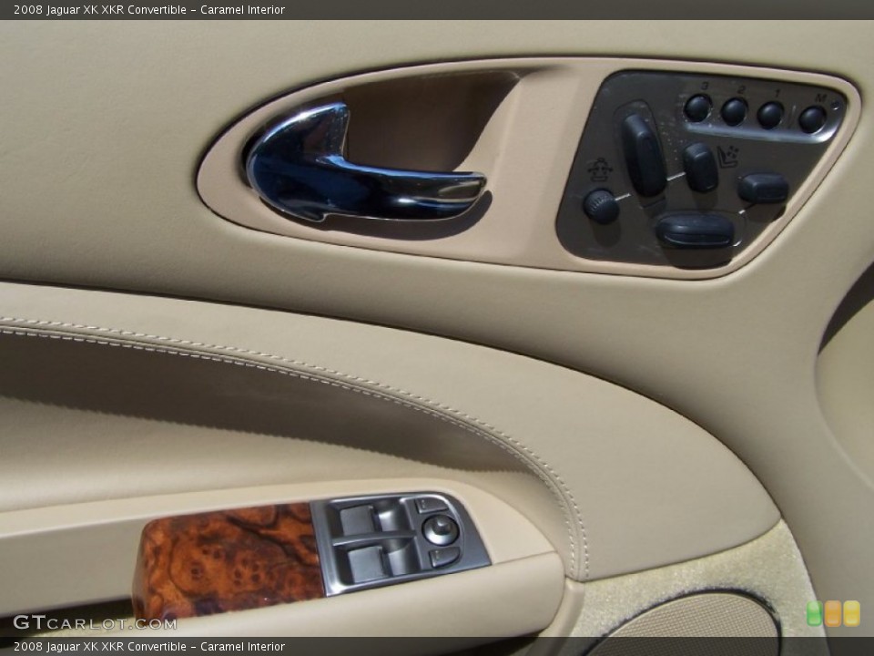 Caramel Interior Controls for the 2008 Jaguar XK XKR Convertible #53539494