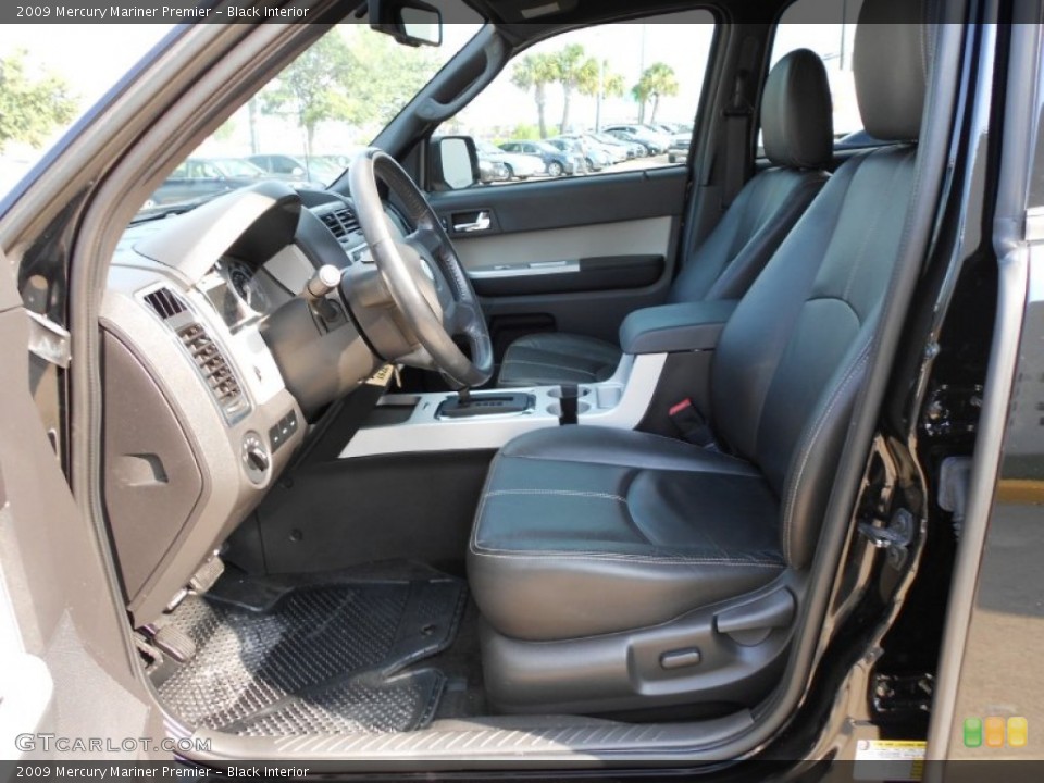 Black Interior Photo for the 2009 Mercury Mariner Premier #53539500