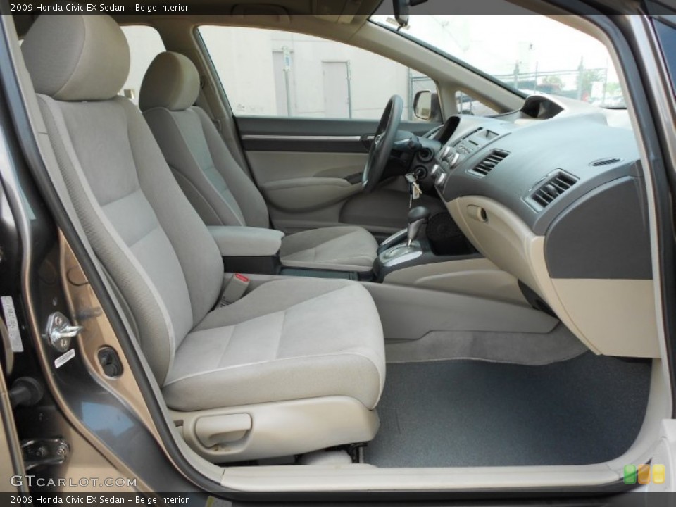 Beige Interior Photo for the 2009 Honda Civic EX Sedan #53539938