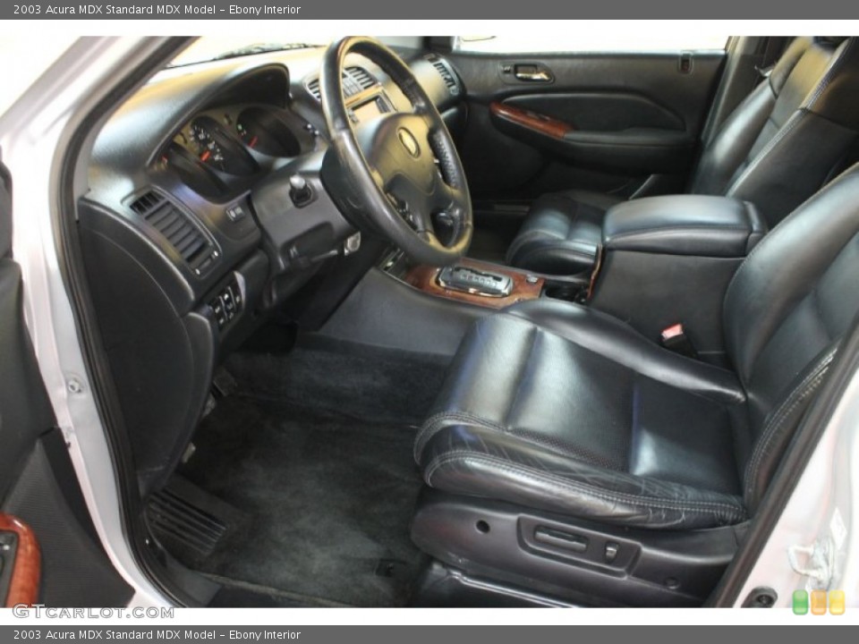 Ebony Interior Photo for the 2003 Acura MDX  #53541631