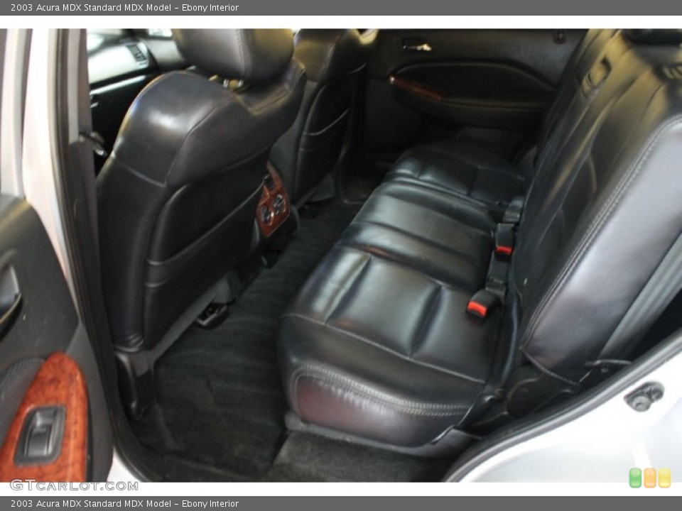 Ebony Interior Photo for the 2003 Acura MDX  #53541646