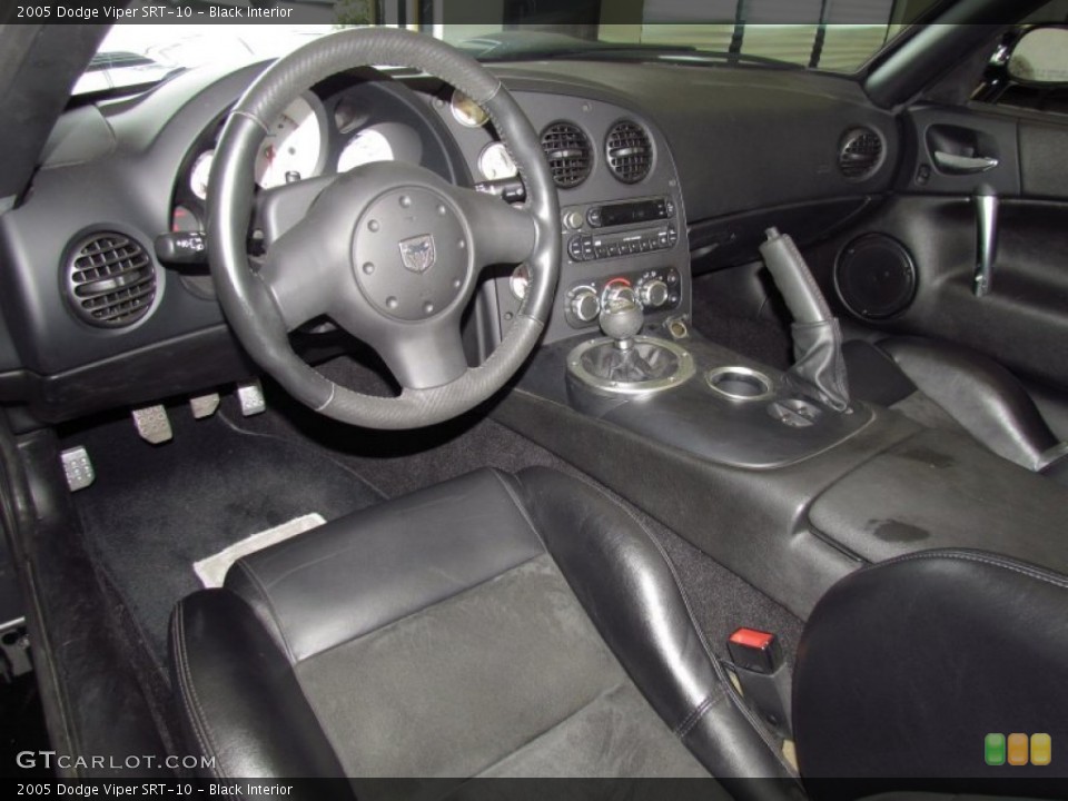 Black Interior Prime Interior for the 2005 Dodge Viper SRT-10 #53547367